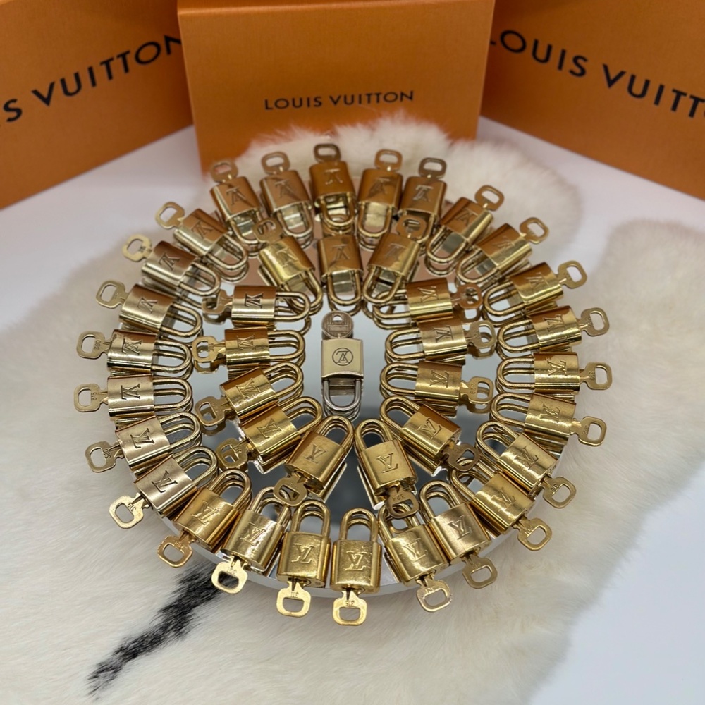LOUIS VUITTON LV LOCK AND KEY SET MANY NUMBERS TO CHOOSE FROM